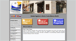 Desktop Screenshot of coastlinepropertiesspain.com
